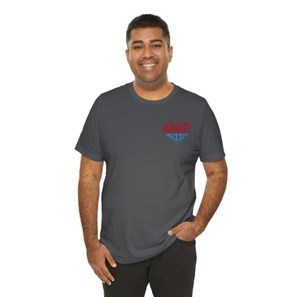 Warm Hearts Melt Ice T Shirt (pocket design)