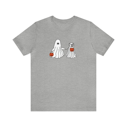 Howl-oween Dog Ghost T Shirt