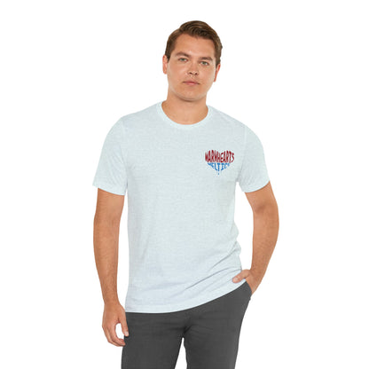 Warm Hearts Melt Ice T Shirt (pocket design)
