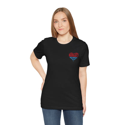 Warm Hearts Melt Ice T Shirt (pocket design)