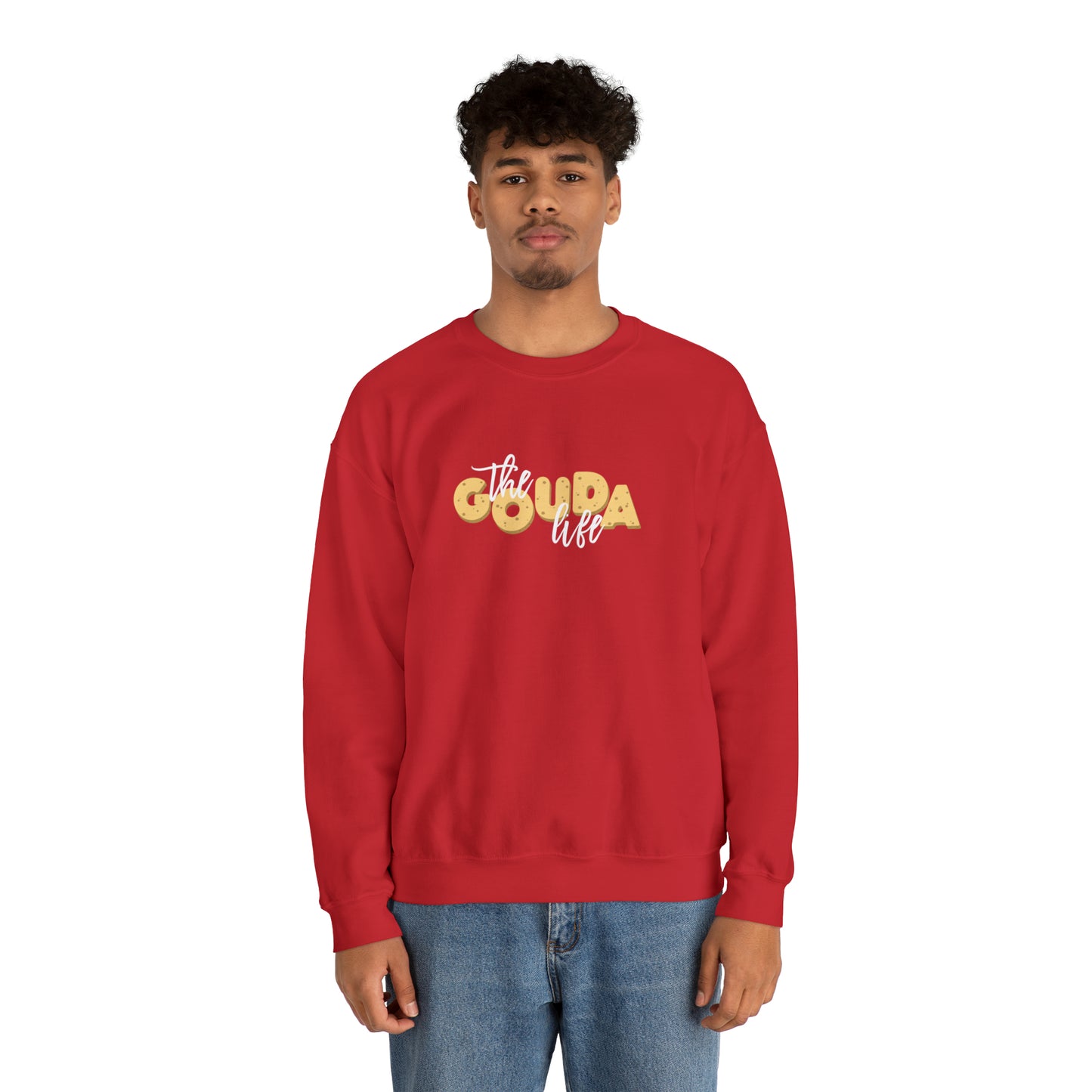 The Gouda Life Unisex Heavy Blend™ Crewneck Sweatshirt