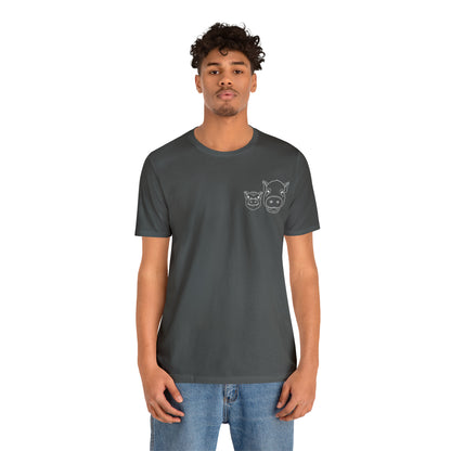 Pigs T Shirt (pocket design)