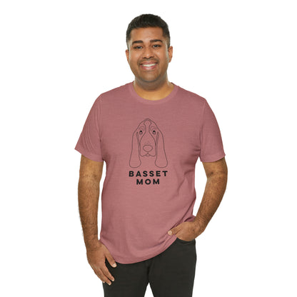 Basset Mom T Shirt