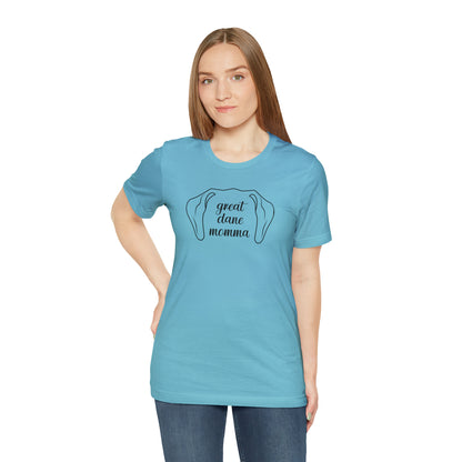 Great Dane Momma Ears T Shirt