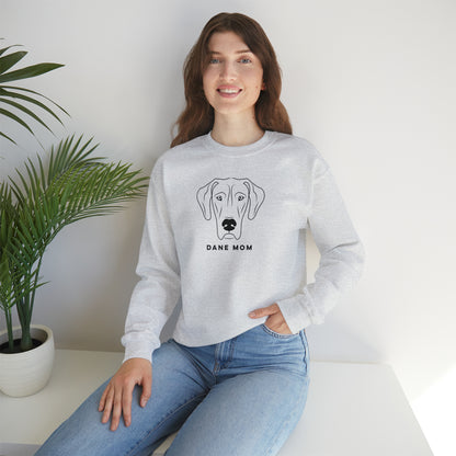 Dane Mom Unisex Heavy Blend™ Crewneck Sweatshirt