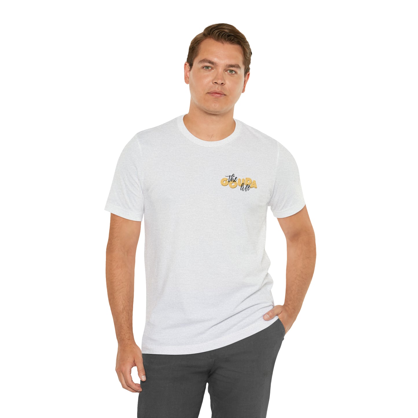 The Gouda Life T Shirt (pocket design)