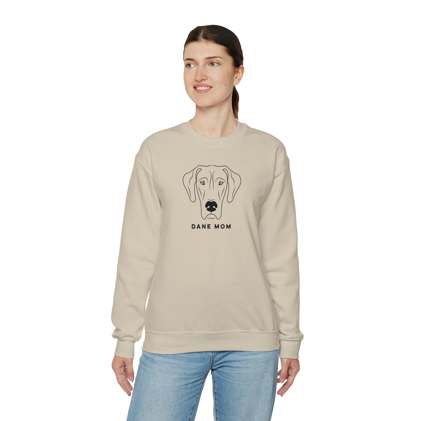 Dane Mom Unisex Heavy Blend™ Crewneck Sweatshirt