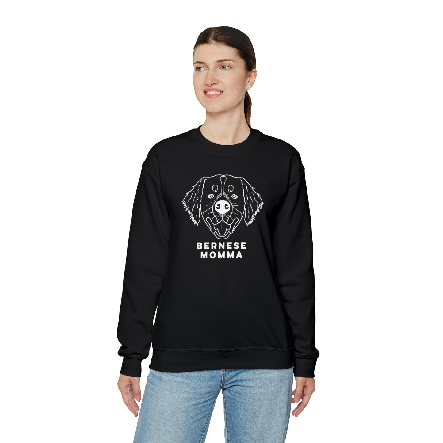 Bernese Momma Unisex Heavy Blend™ Crewneck Sweatshirt