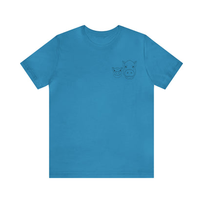 Pigs T Shirt (pocket design)