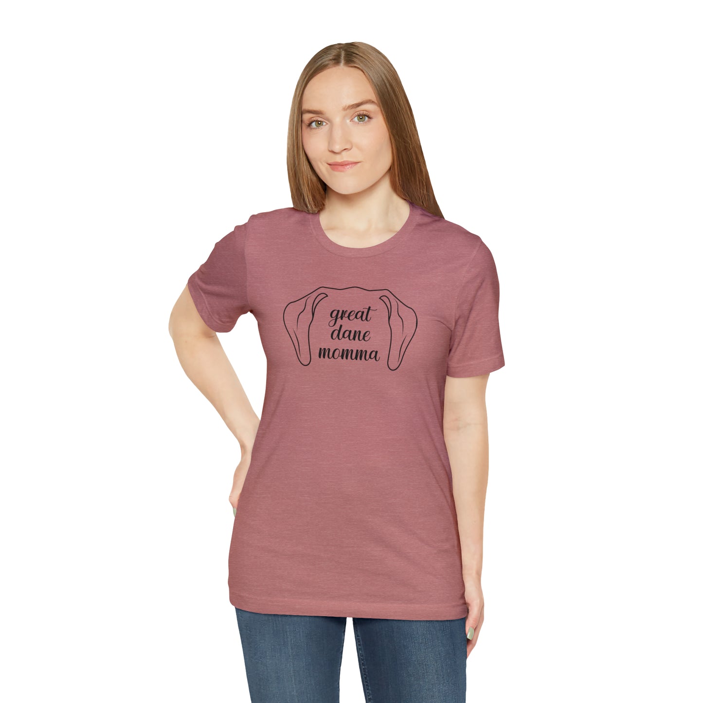 Great Dane Momma Ears T Shirt