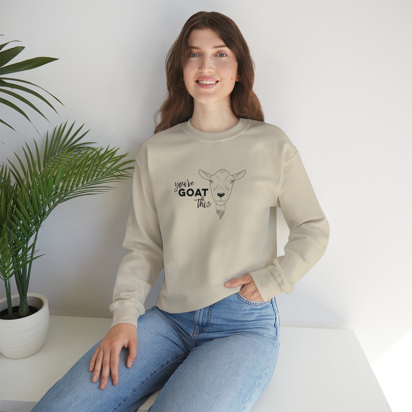 You've Goat This Unisex Heavy Blend™ Crewneck Sweatshirt