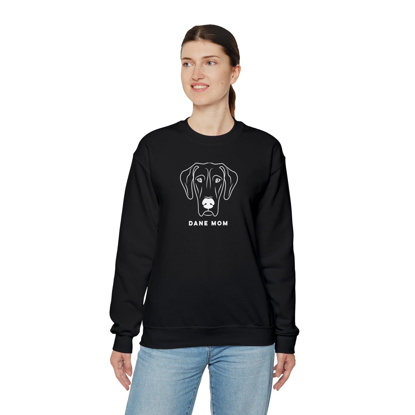 Dane Mom Unisex Heavy Blend™ Crewneck Sweatshirt