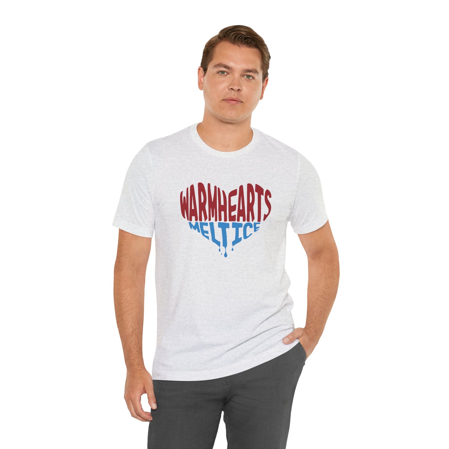 Warm Hearts Melt Ice T Shirt