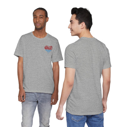 Warm Hearts Melt Ice T Shirt (pocket design)