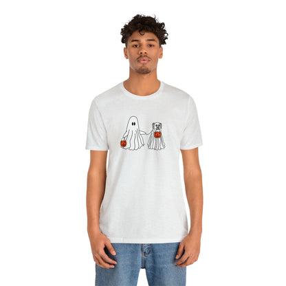 Howl-oween Dog Ghost T Shirt