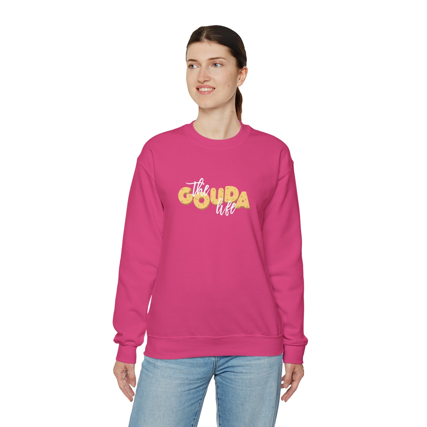 The Gouda Life Unisex Heavy Blend™ Crewneck Sweatshirt