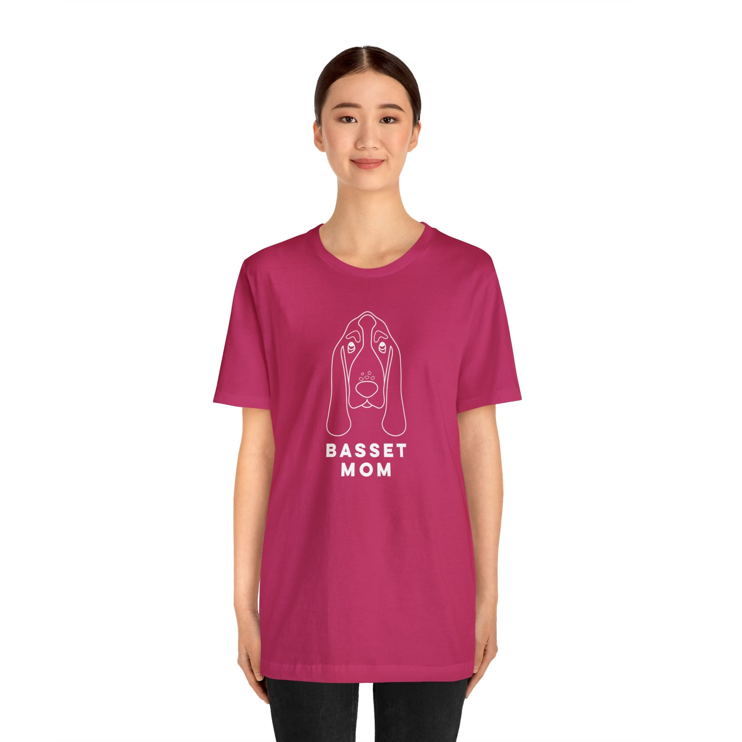 Basset Mom T Shirt