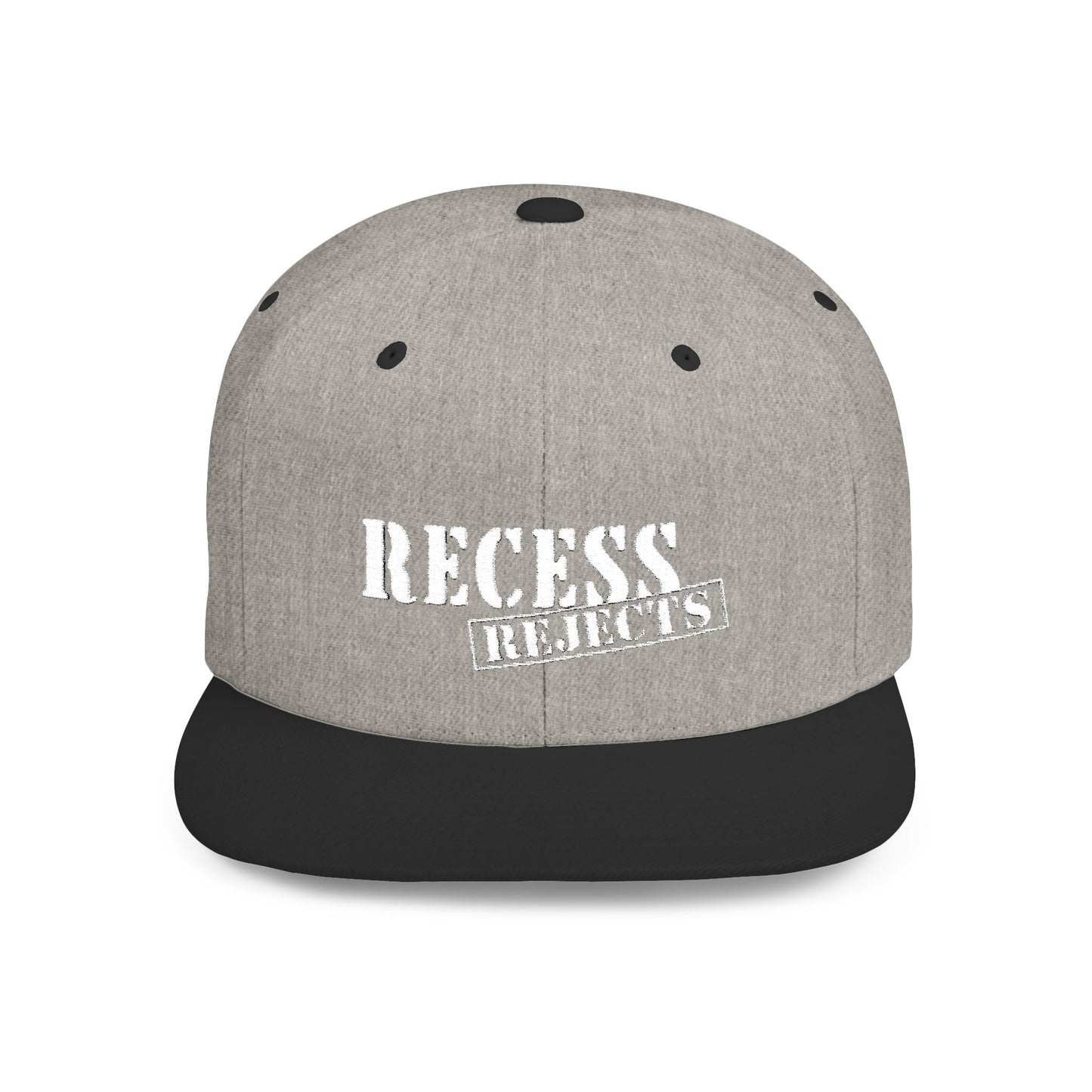 Recess Rejects Flat Bill Snapback Cap