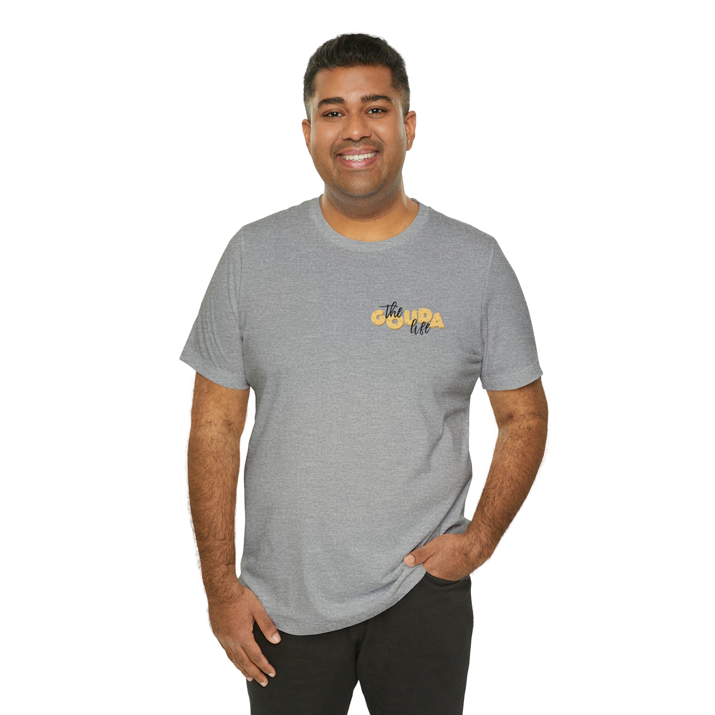 The Gouda Life T Shirt (pocket design)