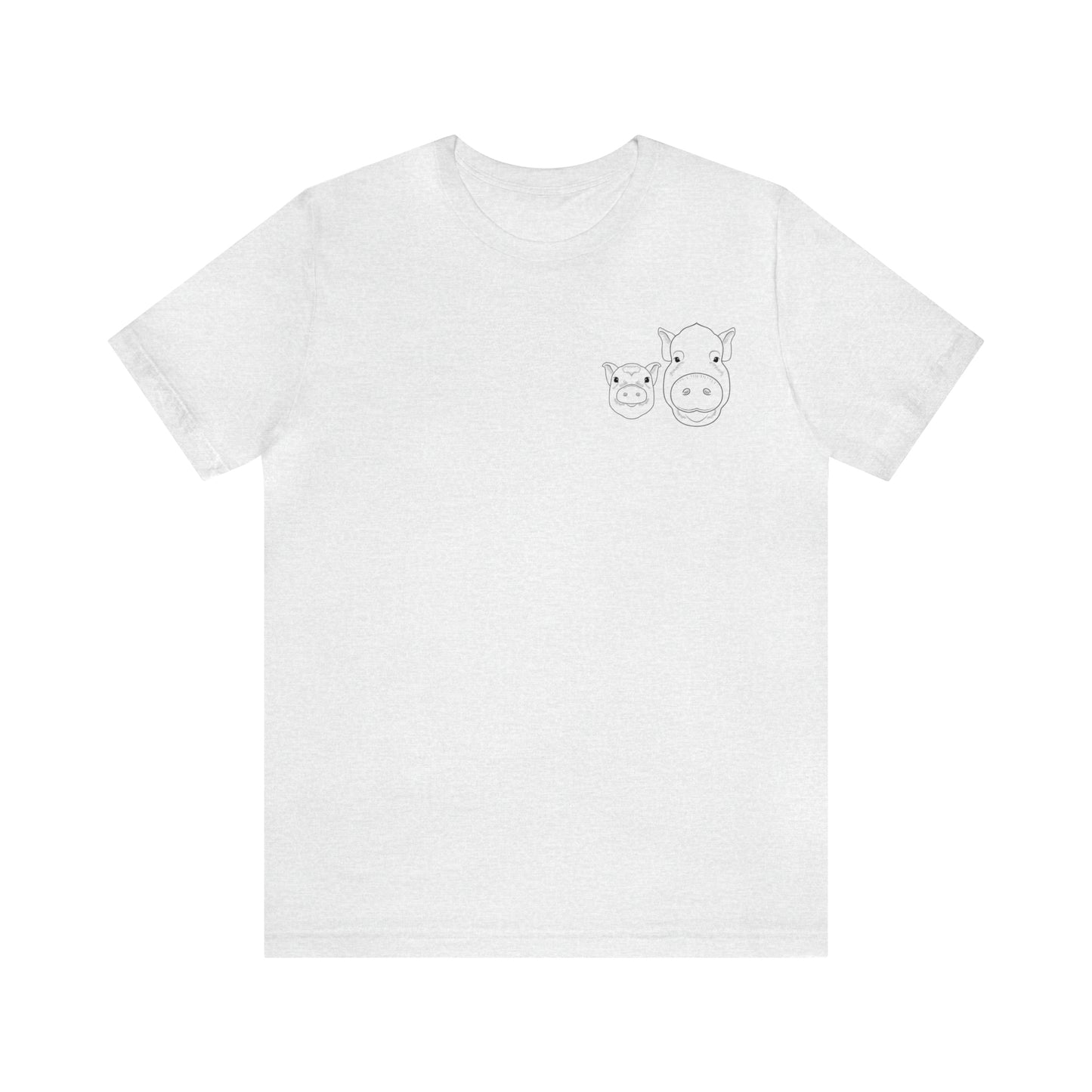 Pigs T Shirt (pocket design)