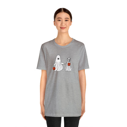 Howl-oween Dog Ghost T Shirt