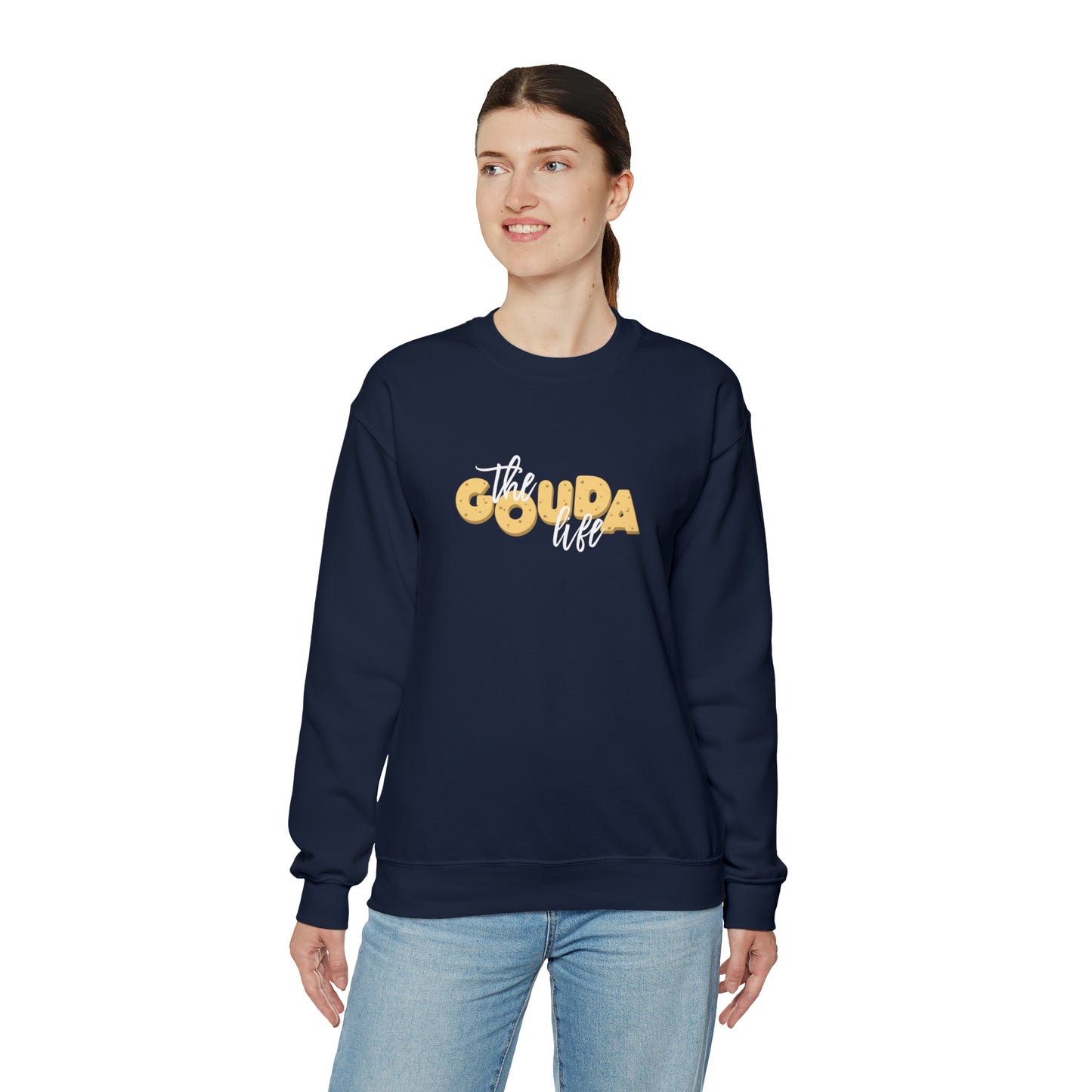 The Gouda Life Unisex Heavy Blend™ Crewneck Sweatshirt