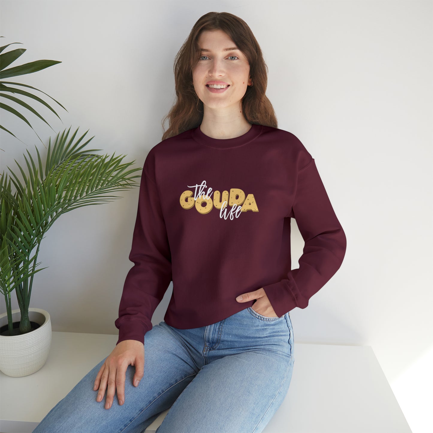 The Gouda Life Unisex Heavy Blend™ Crewneck Sweatshirt