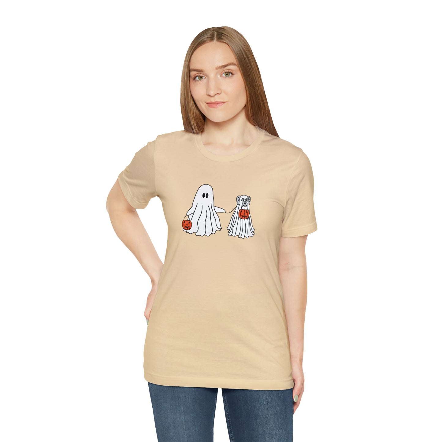 Howl-oween Dog Ghost T Shirt