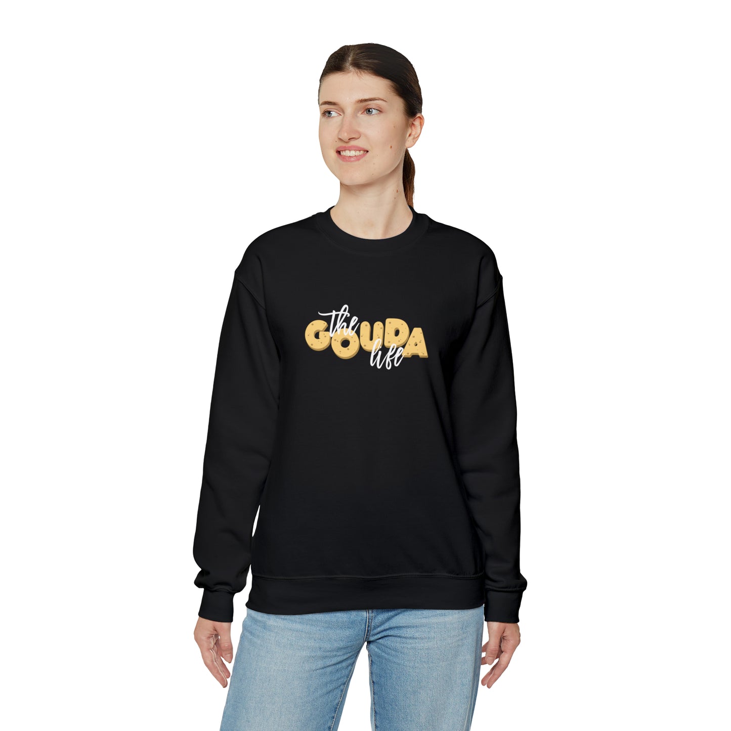 The Gouda Life Unisex Heavy Blend™ Crewneck Sweatshirt