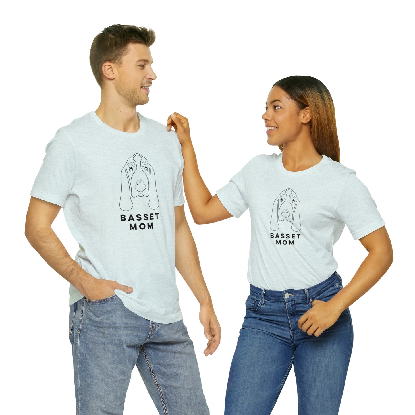 Basset Mom T Shirt