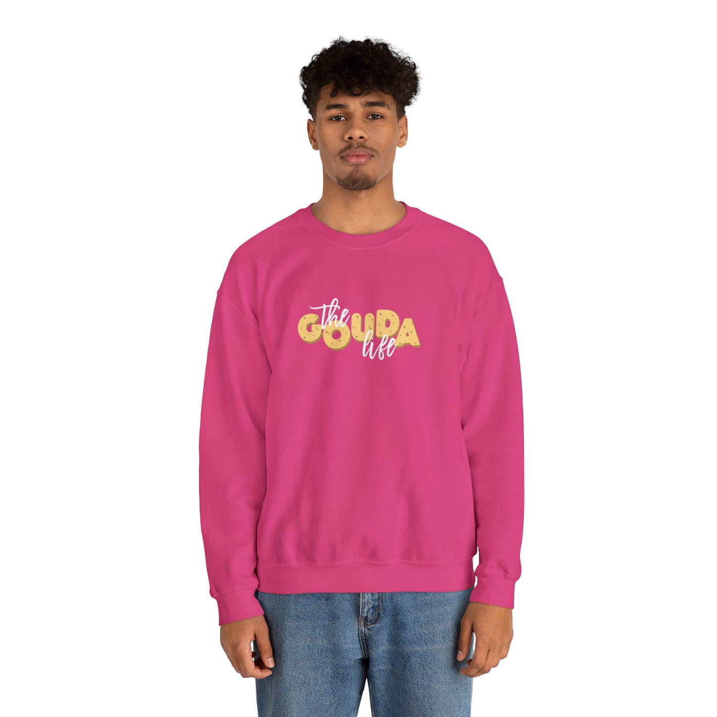 The Gouda Life Unisex Heavy Blend™ Crewneck Sweatshirt