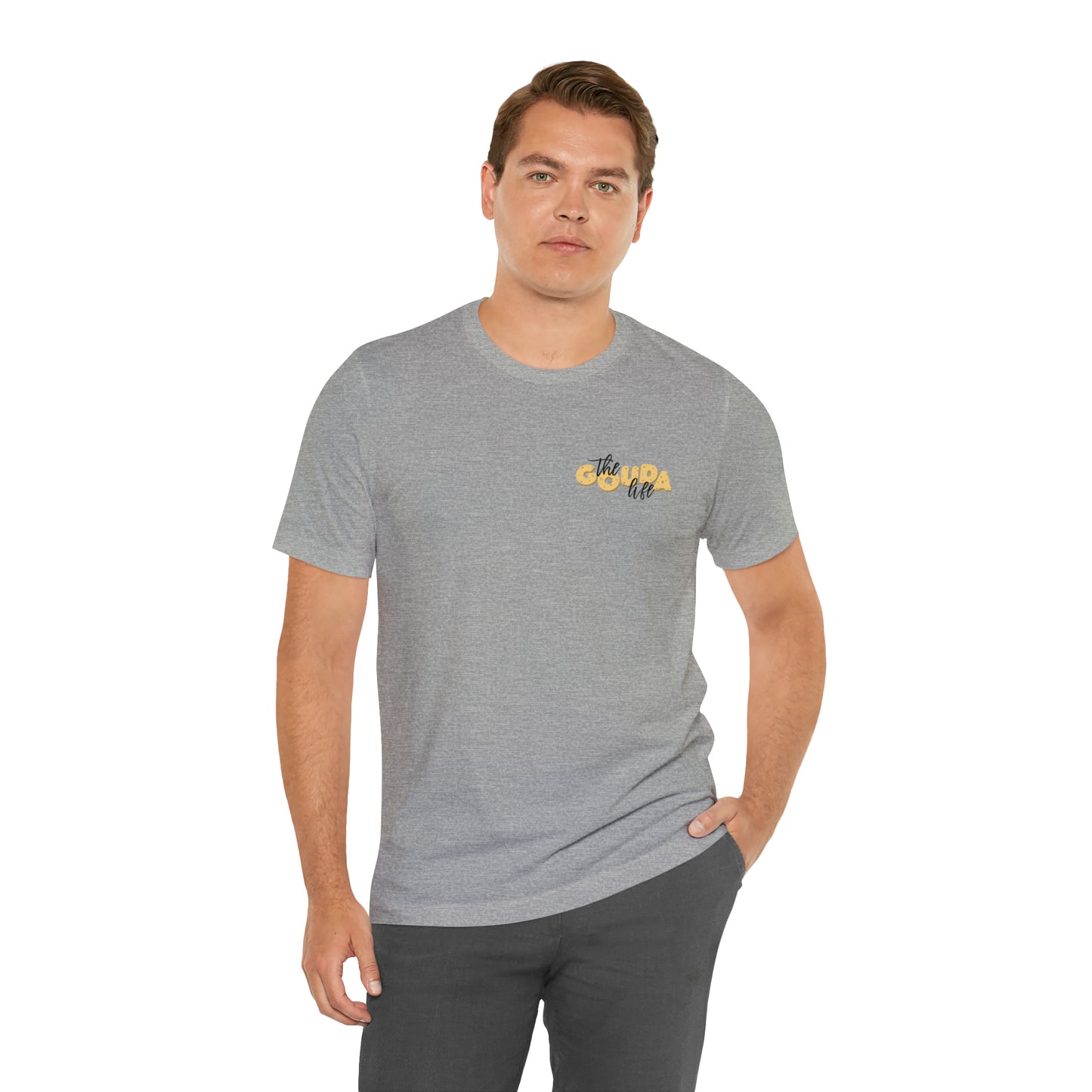 The Gouda Life T Shirt (pocket design)