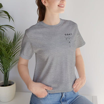 G.O.A.T. T Shirt (pocket design)