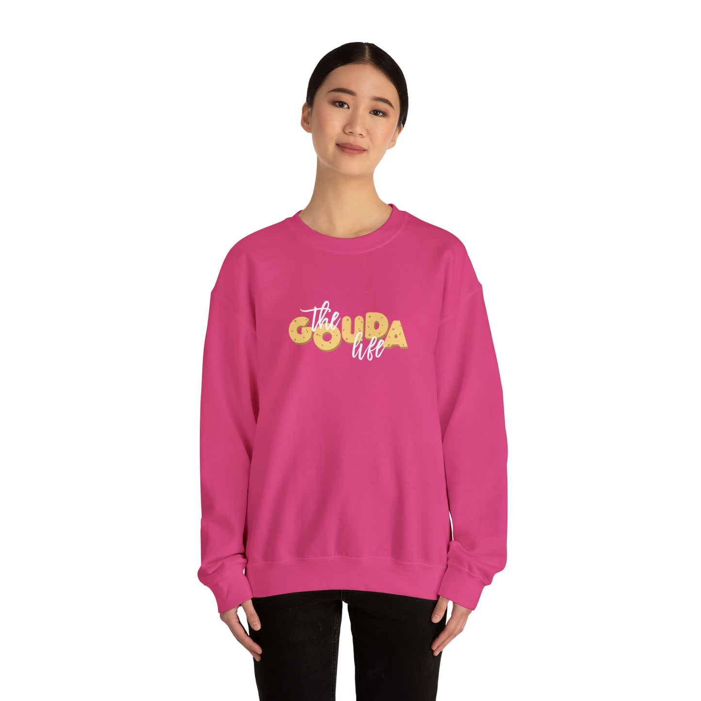 The Gouda Life Unisex Heavy Blend™ Crewneck Sweatshirt