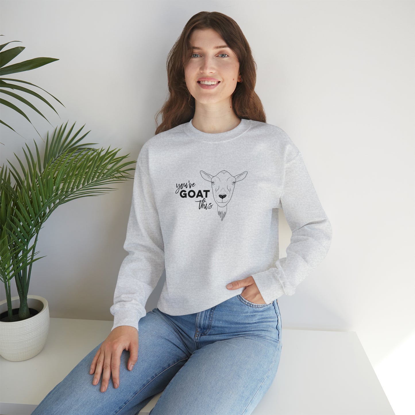 You've Goat This Unisex Heavy Blend™ Crewneck Sweatshirt