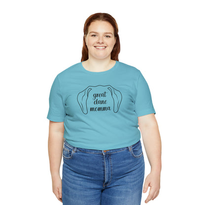 Great Dane Momma Ears T Shirt