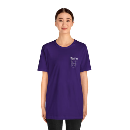 That'll Do Pig T Shirt (pocket design)