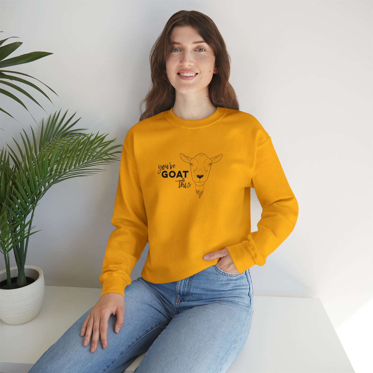 You've Goat This Unisex Heavy Blend™ Crewneck Sweatshirt