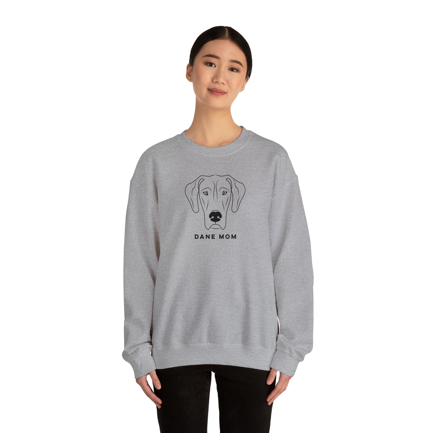 Dane Mom Unisex Heavy Blend™ Crewneck Sweatshirt