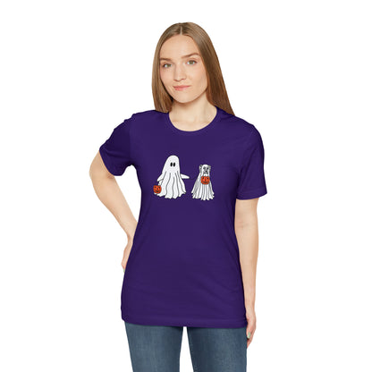 Howl-oween Dog Ghost T Shirt