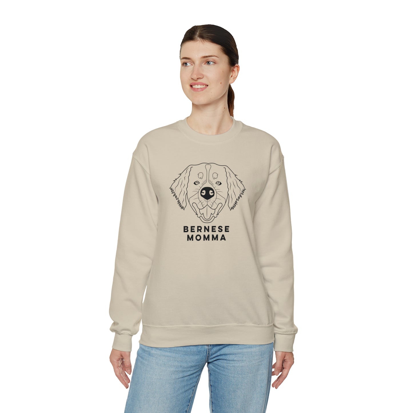 Bernese Momma Unisex Heavy Blend™ Crewneck Sweatshirt