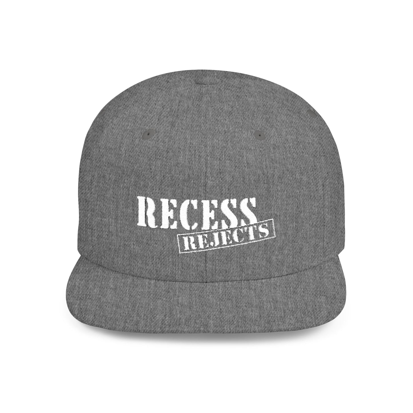 Recess Rejects Flat Bill Snapback Cap