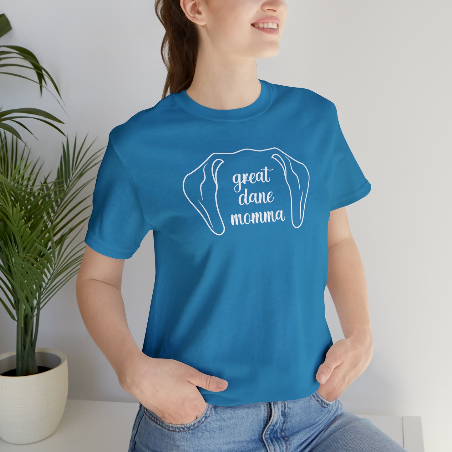 Great Dane Momma Ears T Shirt