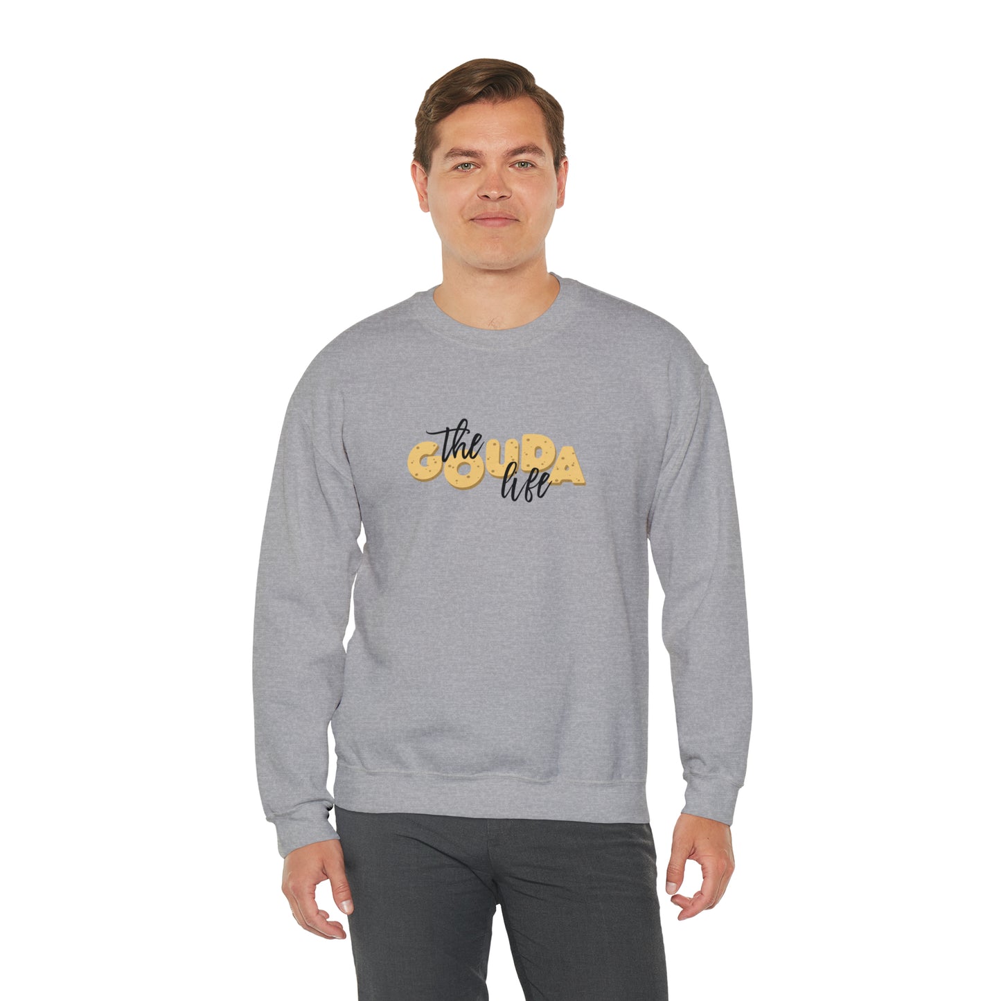 The Gouda Life Unisex Heavy Blend™ Crewneck Sweatshirt