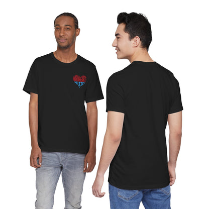 Warm Hearts Melt Ice T Shirt (pocket design)