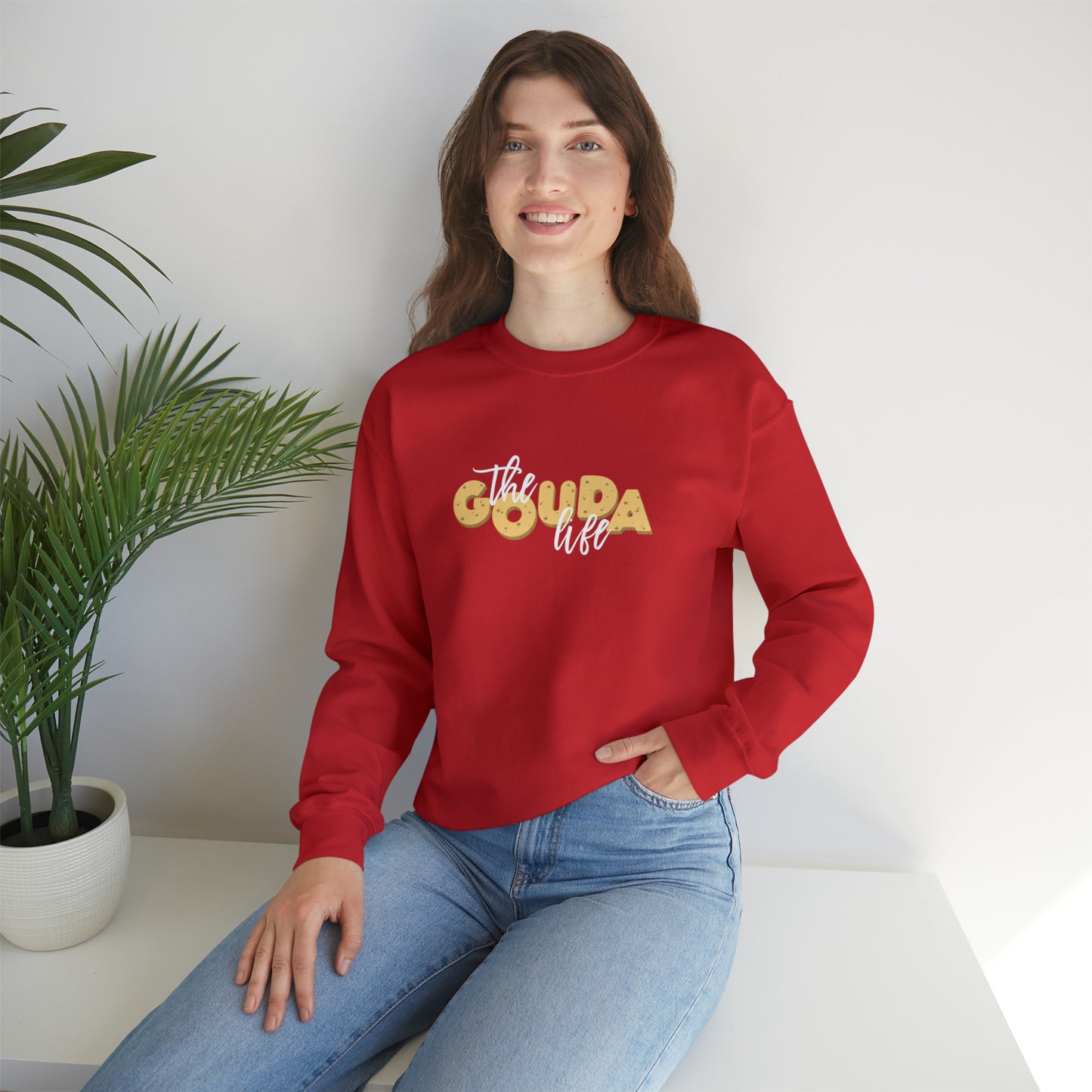 The Gouda Life Unisex Heavy Blend™ Crewneck Sweatshirt