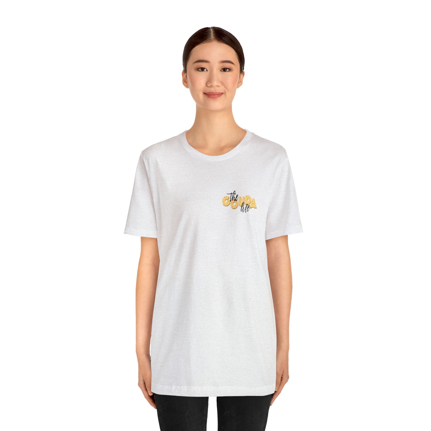 The Gouda Life T Shirt (pocket design)