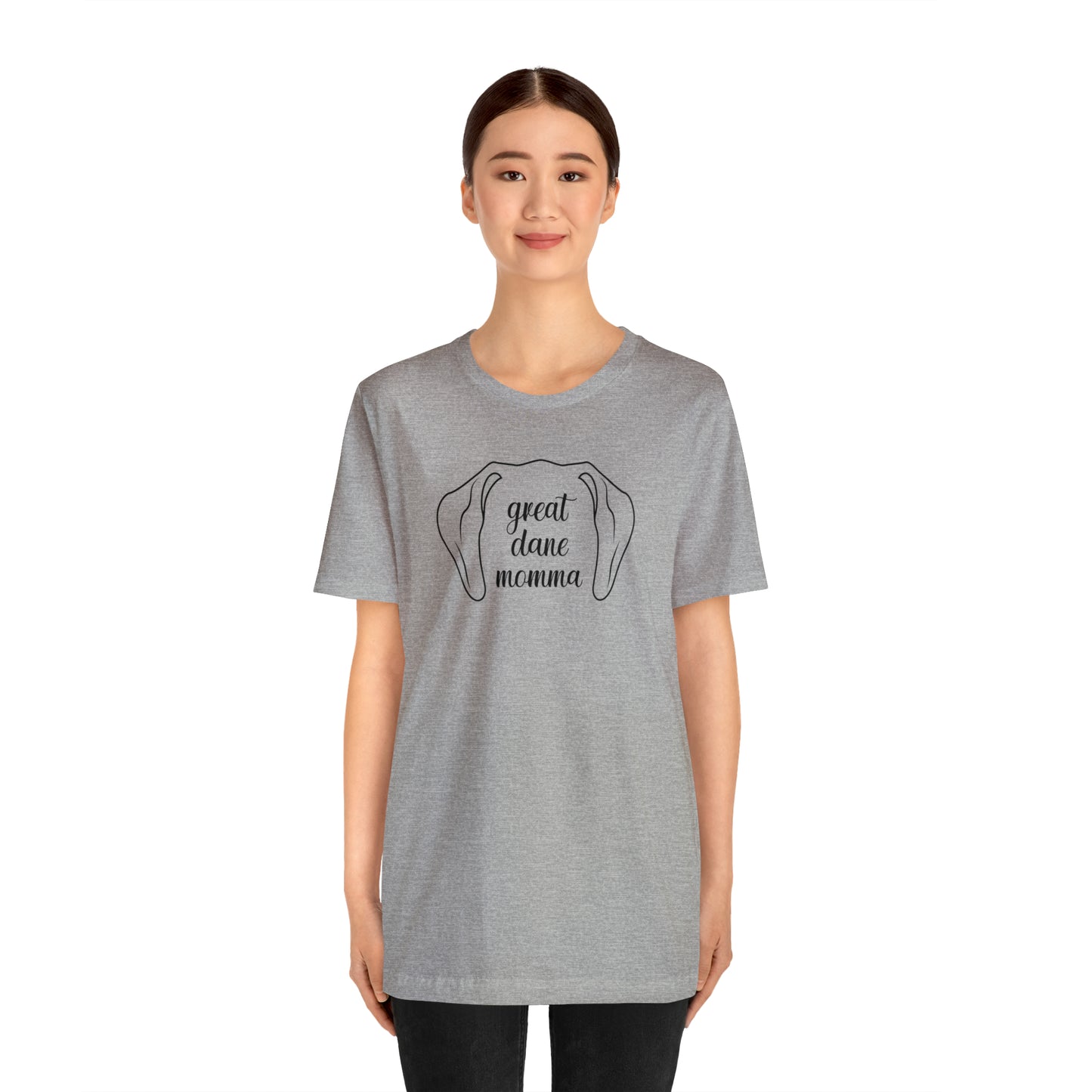 Great Dane Momma Ears T Shirt