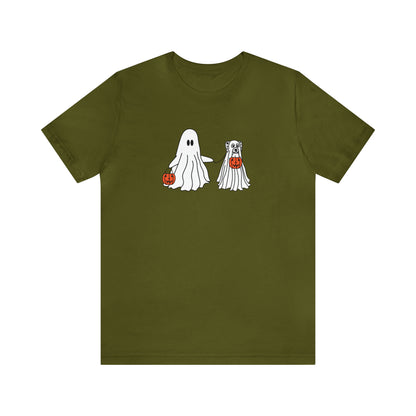 Howl-oween Dog Ghost T Shirt