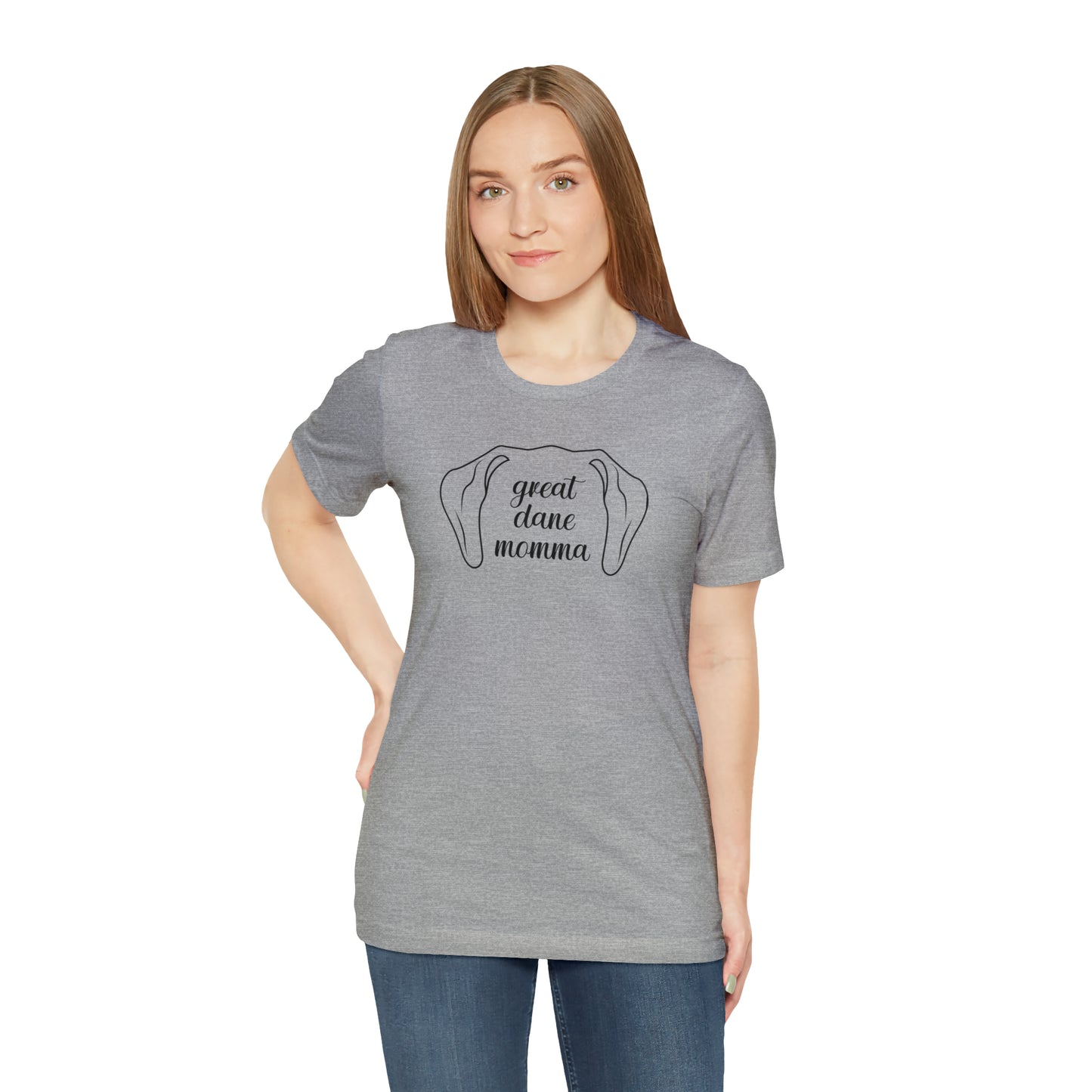 Great Dane Momma Ears T Shirt